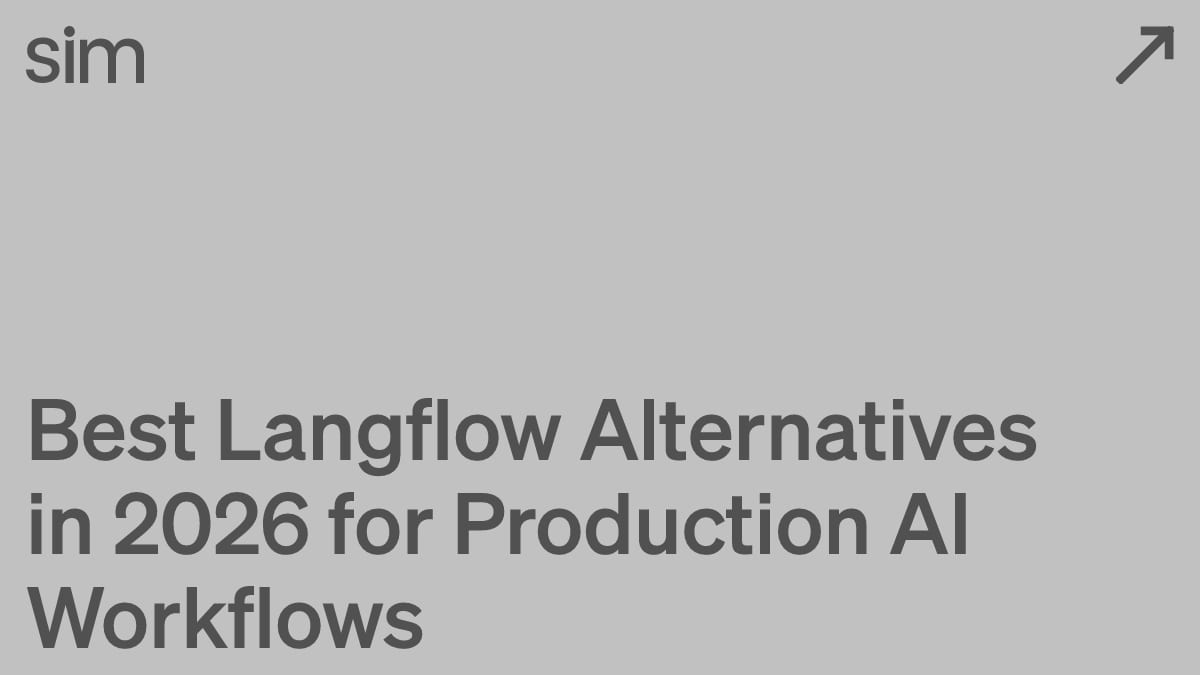 Best Langflow Alternatives in 2026 for Production AI Workflows