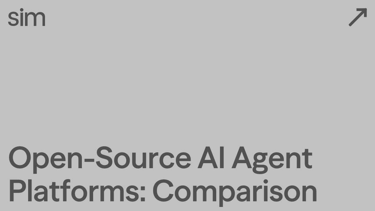 Open-Source AI Agent Platforms: Comparison